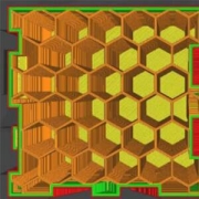 Honeycomb infill در cura
