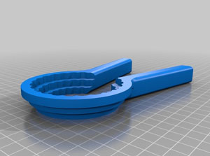 طرح سه بعدی درب باز کن