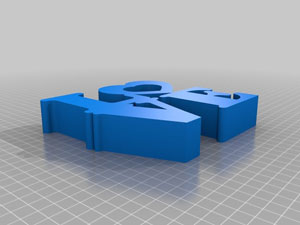 طرح سه بعدی LOVE