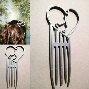  طرح سه بعدی گیره مو