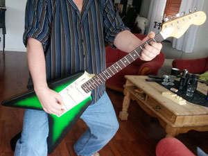 طرح سه بعدی گیتار