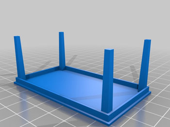 طرح سه بعدی میز غذاخوری