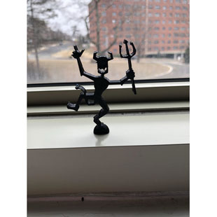 طرح سه بعدی شیطان