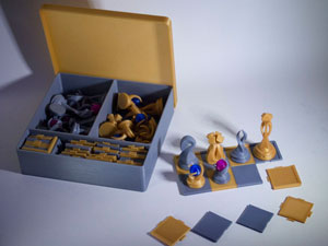 طرح سه بعدی شطرنج