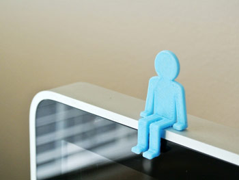 طرح سه بعدی مرد صفحه ای