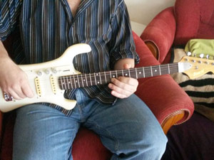 طرح سه بعدی گیتار