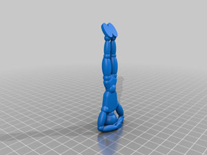 طرح سه بعدی مجسمه ورزشکار