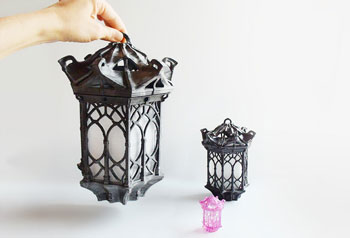 طرح سه بعدی فانوس