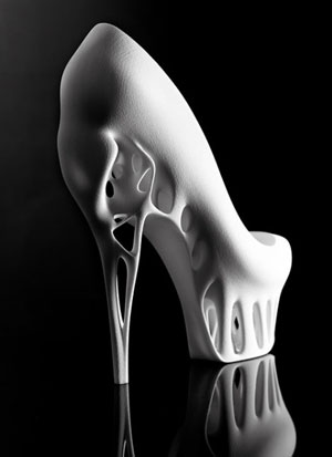 پرینت سه بعدی یک تکه کفش