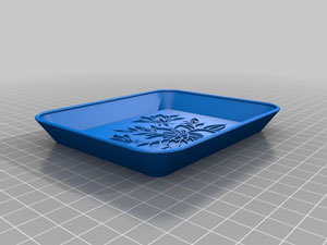 طرح سه بعدی بشقاب