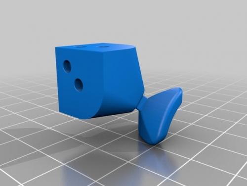 طرح سه بعدی روبیک رنگی