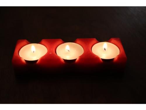 طرح سه بعدی شمعدان