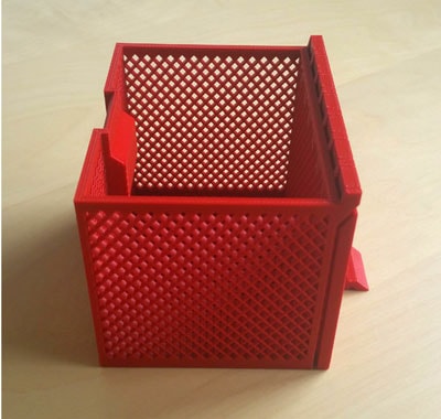 طرح سه بعدی جعبه