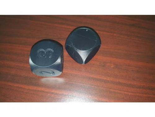 طرح سه بعدی تاس