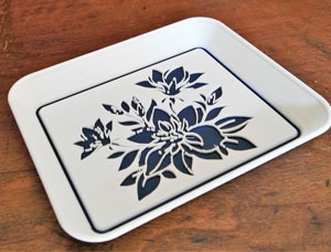 طرح سه بعدی بشقاب