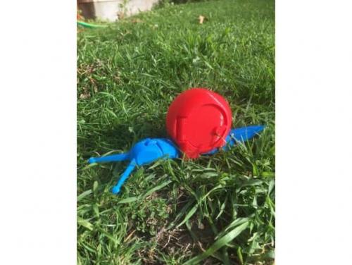 طرح سه بعدی حلزون