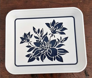 طرح سه بعدی بشقاب