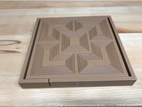 طرح سه بعدی سبد رومیزی