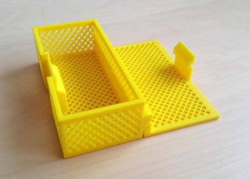 طرح سه بعدی جعبه