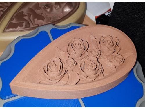 طرح سه بعدی جعبه جواهرات رز