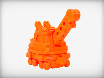 طرح سه بعدی جرثقیل کوچک 1