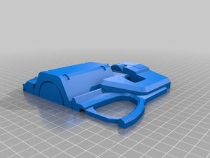 طرح سه بعدی تفنگ 4