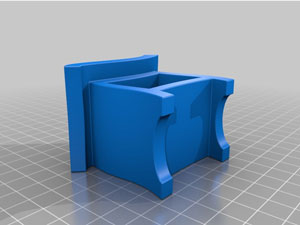 طرح سه بعدی دراور تک کشو